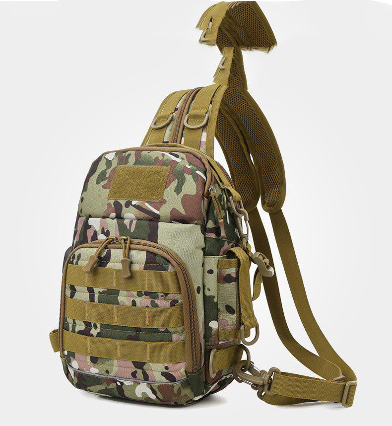 Versatile Ruia Chest Pack Tactical Camouflage Shoulders