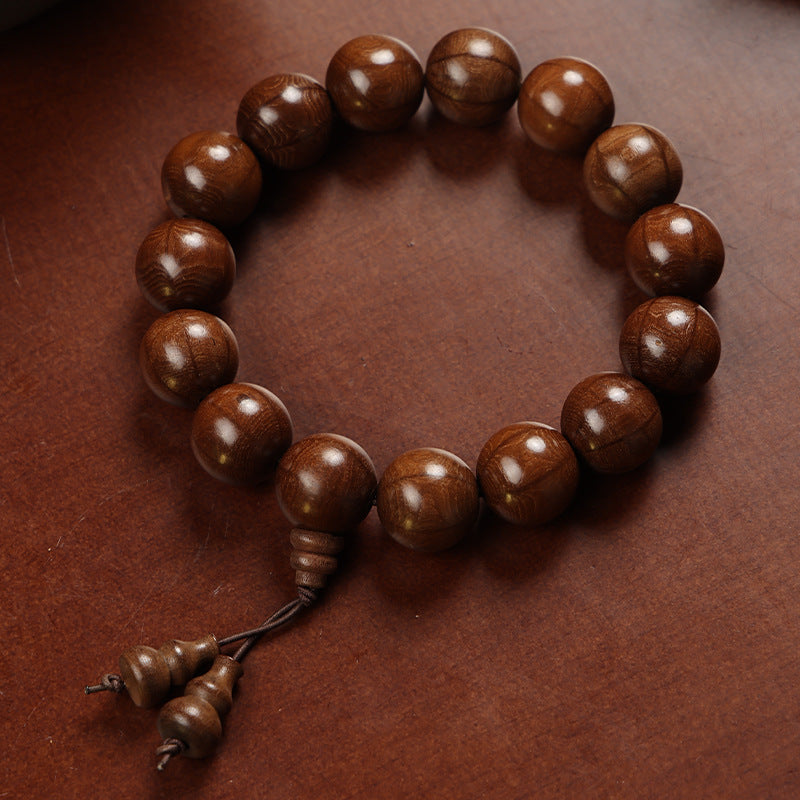 Old Materials Abelia Bracelet Men and Women Handheld Crafts Wooden Prayer Beads Rosary Ornament