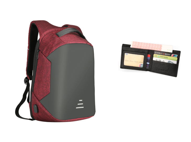 Full Anti-Theft Backpack Usb Charging Business Pack