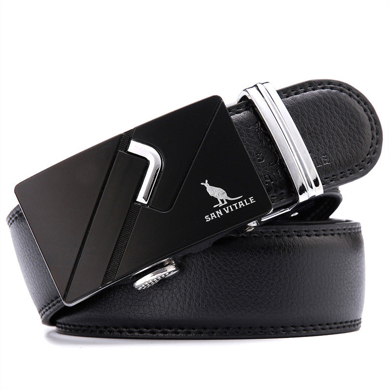 Leather Automatic Buckle Fashion Classic Cowhide Belt