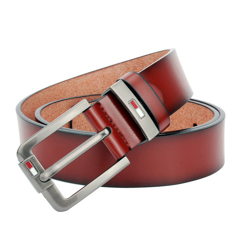 Fashion Retro Men's All-Match Pin Buckle Belt