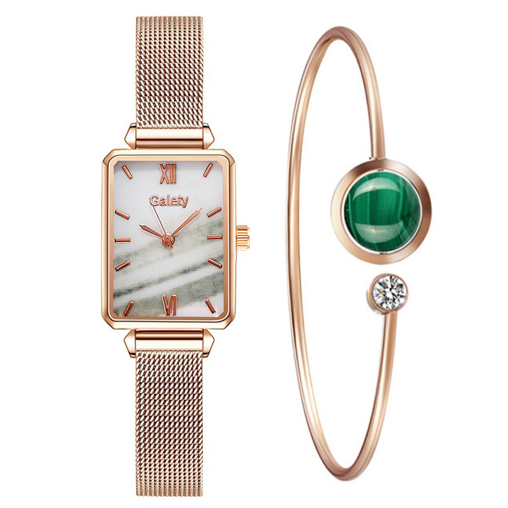 Fashion Ladies Watch Alloy Mesh Strap