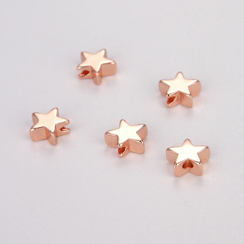 Five-Pointed Star Scattered Beads Handmade Necklace Material