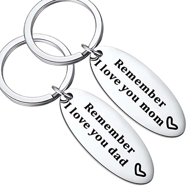 Stainless Steel Keychain Thanksgiving Gift