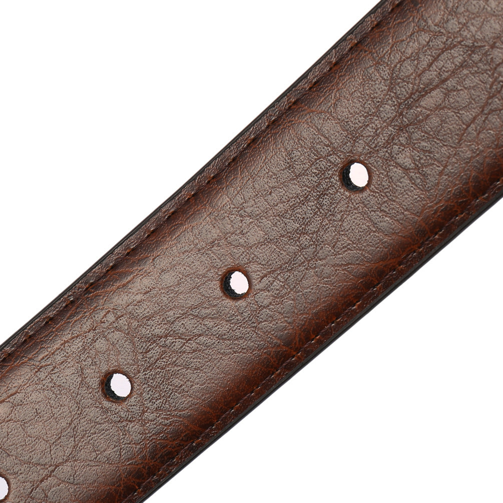 Belts Men's Belt Strips Two-Layer Cowhide