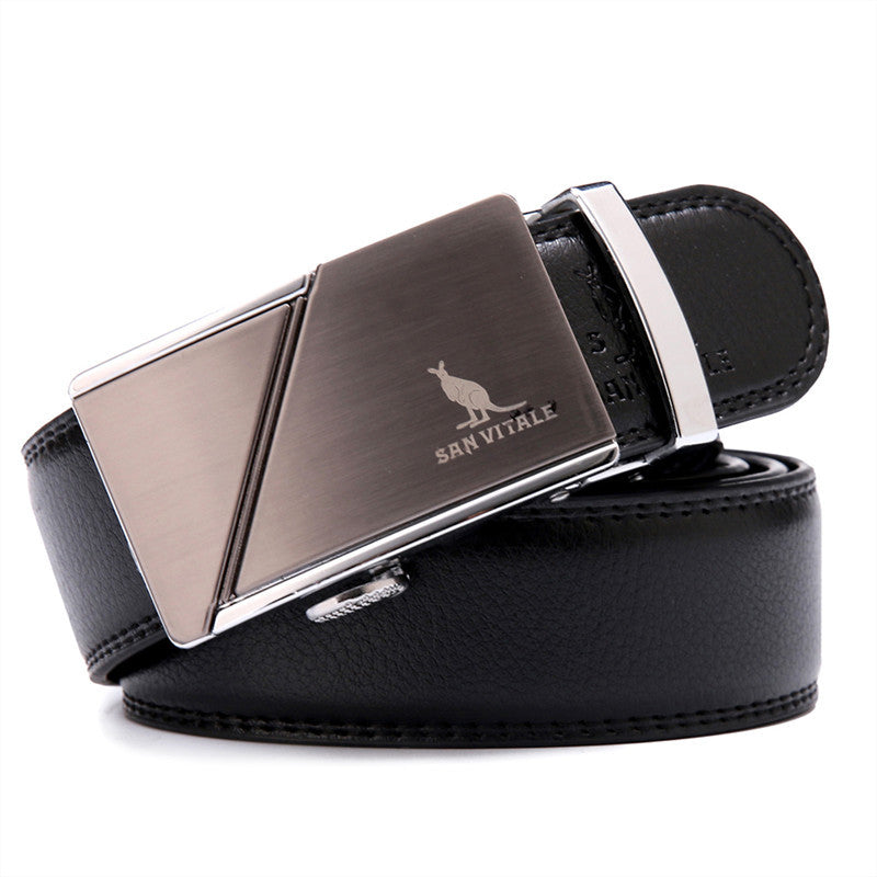 Leather Automatic Buckle Fashion Classic Cowhide Belt