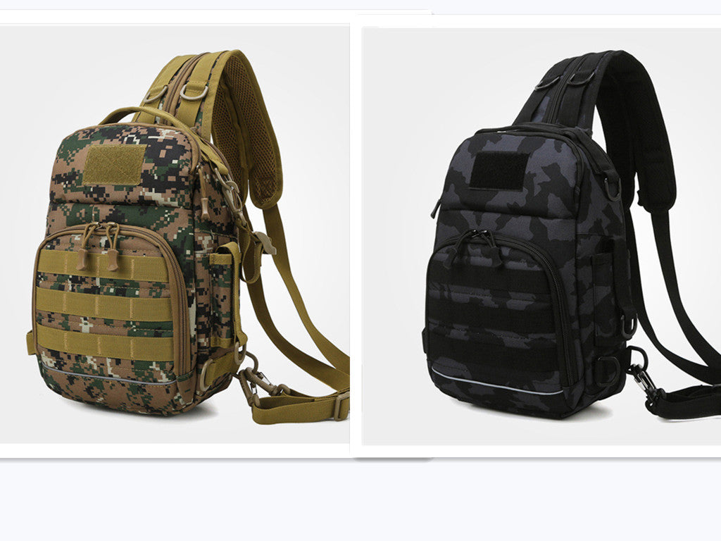 Versatile Ruia Chest Pack Tactical Camouflage Shoulders