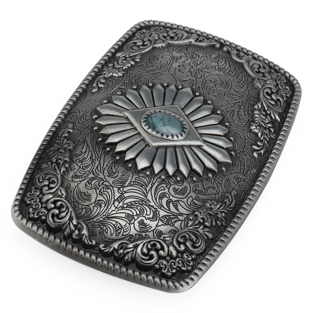 Pattern Alloy Belt Buckle Casual Belt Buckle