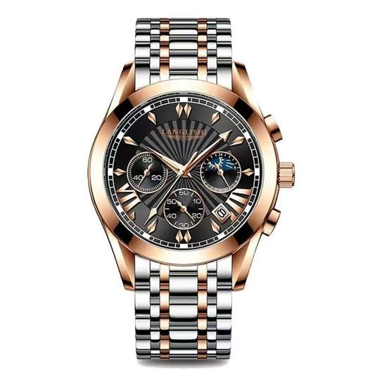 Men's Multifunctional Luminous Waterproof Quartz Watch