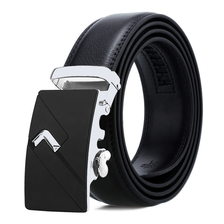 Men's Belt Automatic Buckle Business Trouser Belt