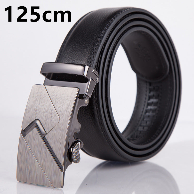 Leather Automatic Buckle Belt