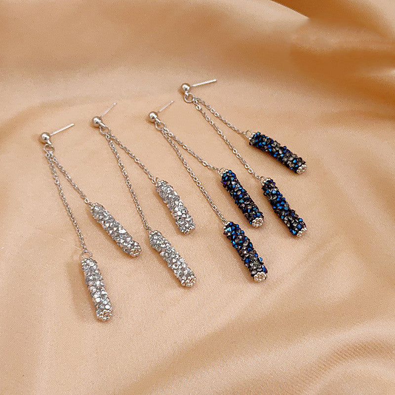 Earrings Star Net Celebrity Long Earrings Exaggerated Temperament