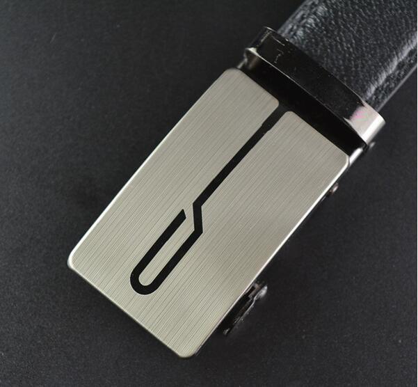 Men's Casual Laser Automatic Buckle Belt