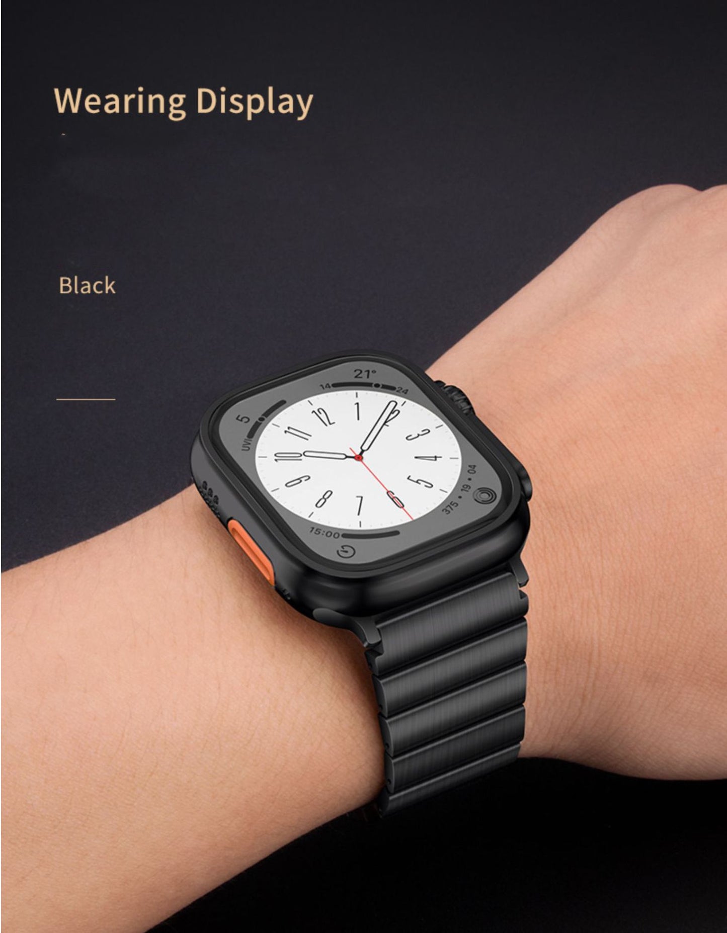 Suitable For Apple Watch8 Titanium Watch Strap