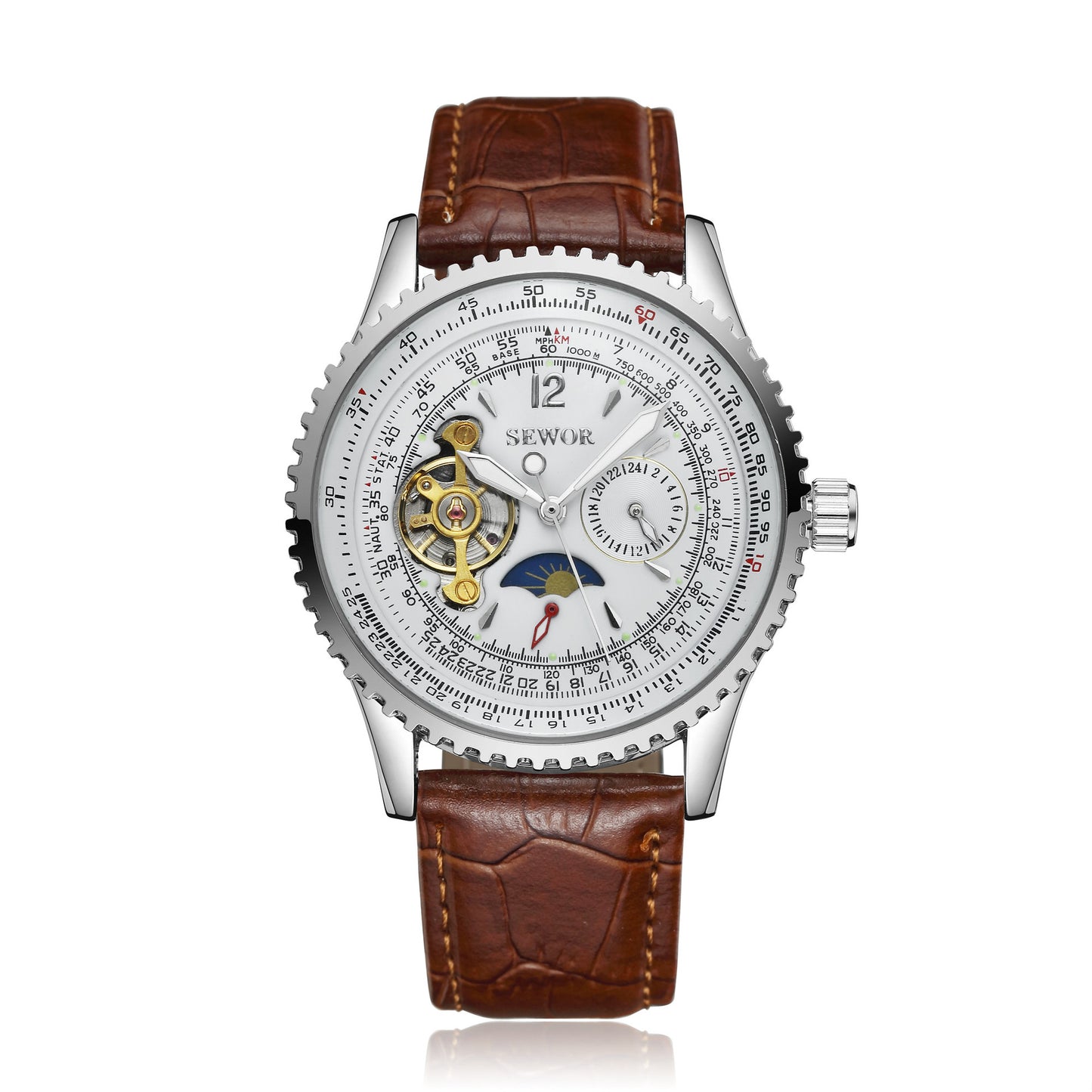 Leisure Business Men's Mechanical Watch Calendar Display