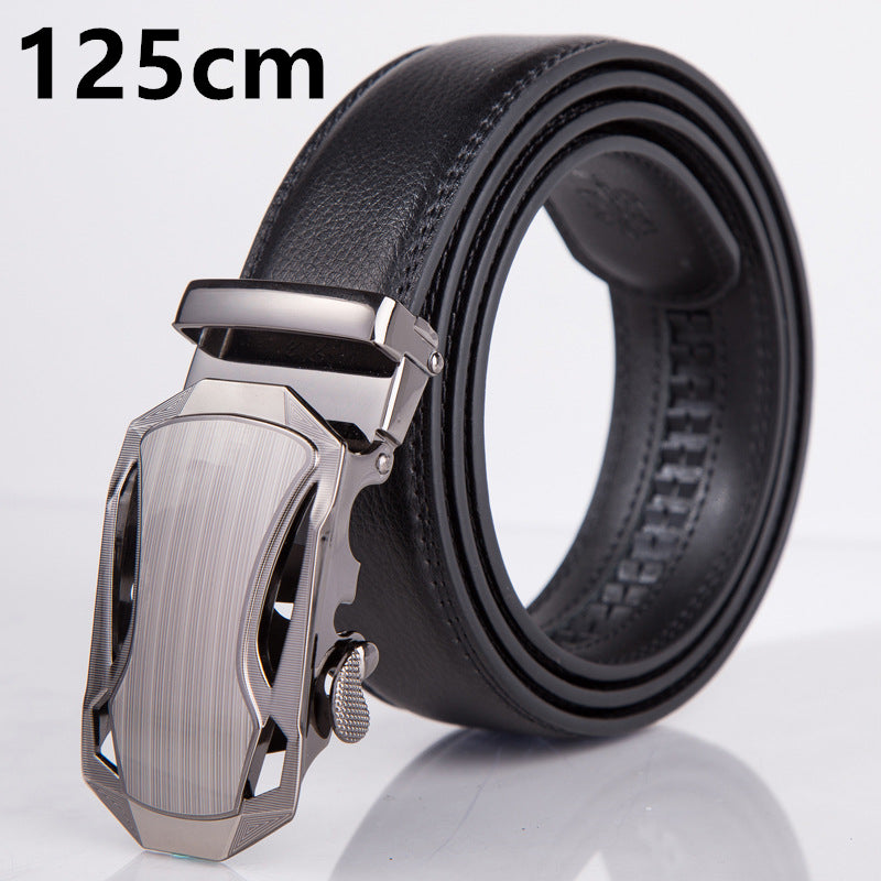 Leather Automatic Buckle Belt