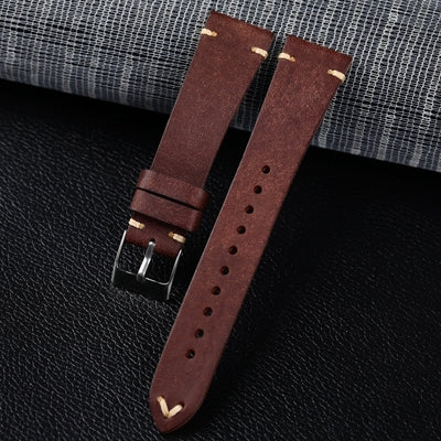 Hand Made Nubuck Leather Strap