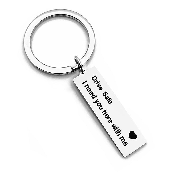 Stainless Steel Keychain Drive Safe