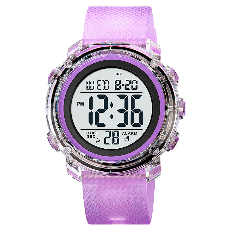 Men's and Women's Multifunctional Waterproof Sports Electronic Watch