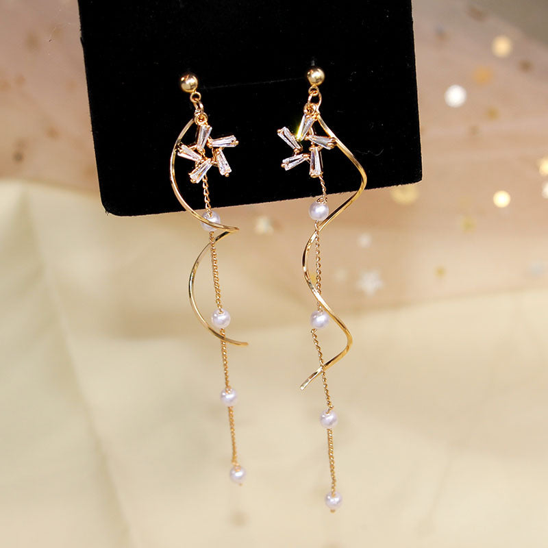 Star-Shaped Fashion All-Match Trend Hot Net Celebrity Same Style Earring Earrings