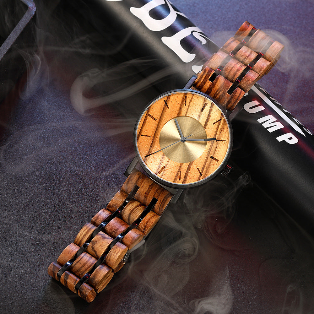 Alloy Room Wood Watch Summer Men's Fashion