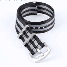 Colorful Striped Canvas Belt 20Add22Mm