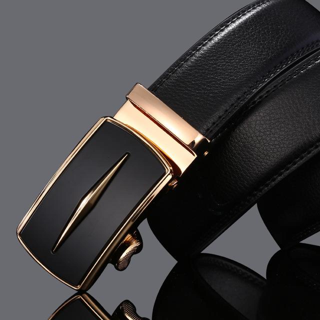 Men's Belt Automatic Buckle Business Trouser Belt