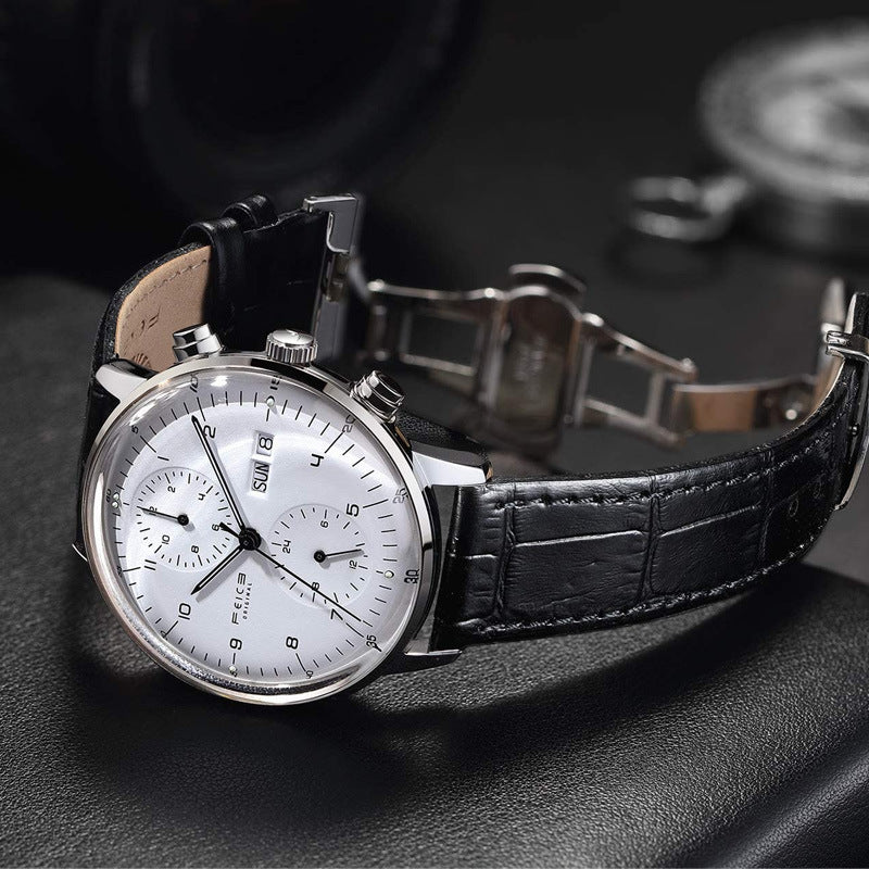 Fm121 Automatic Mechanical Watch Luminous Simplicity Belt