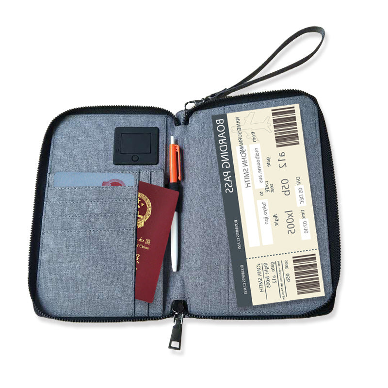 Hot Men's Handbag Business Multi-Function Zipper