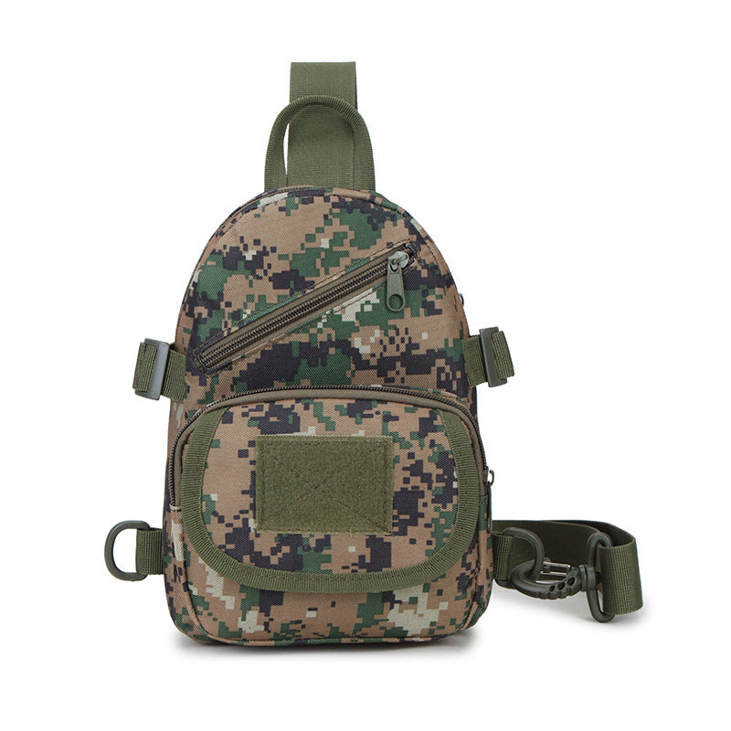 Outdoor Cycling Sports Camouflage Chest Bag Oxford Cloth