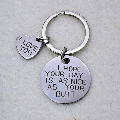 Birthday Day Gifts For Wife Girlfriend Her Him Keychain Anniversary Love Tag Nice Day